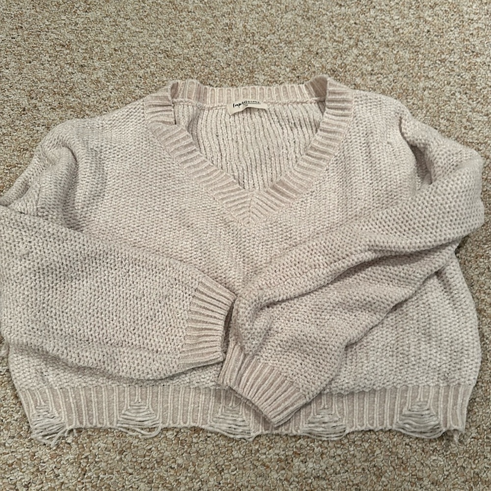 Impressions chenille sweater